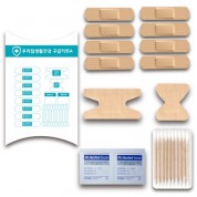 우리집생활건강 구급밴드세트 면봉 22pcs (보급형)