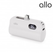 알로코리아 502DPD 도킹형 2in1 고속충전 보조배터리 C타입 8핀 일체형 5000mAh